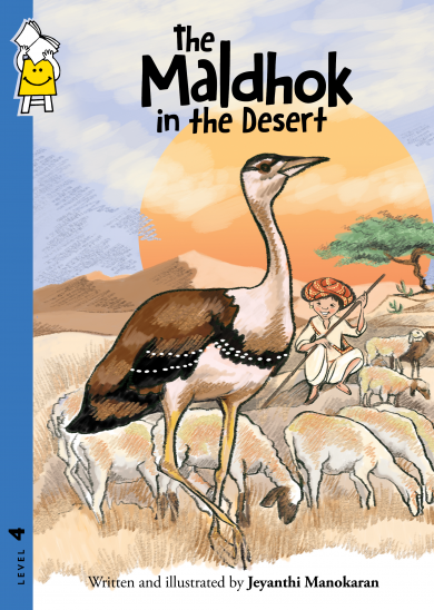 maldhok in desert