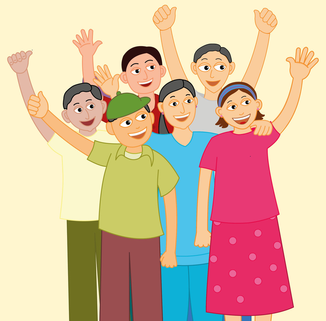 A group of smiling children